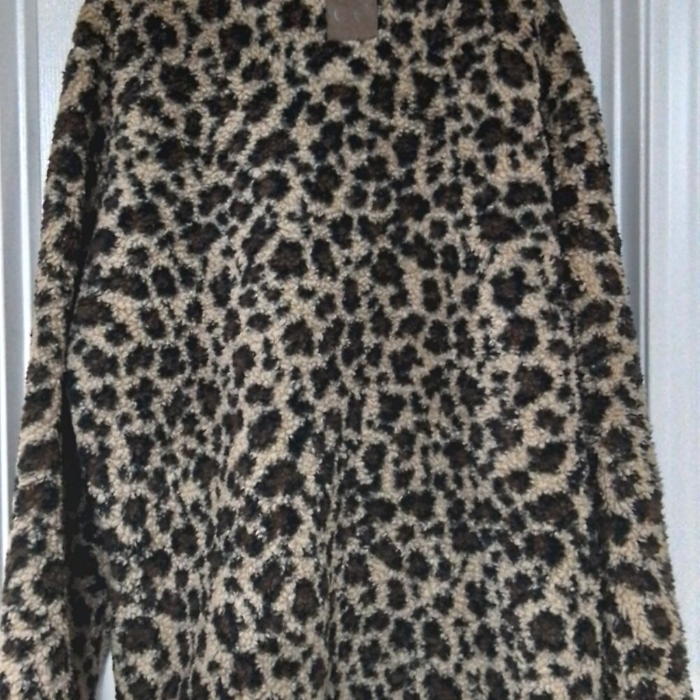 Girlie Girl Leopard Sherpa 2XL